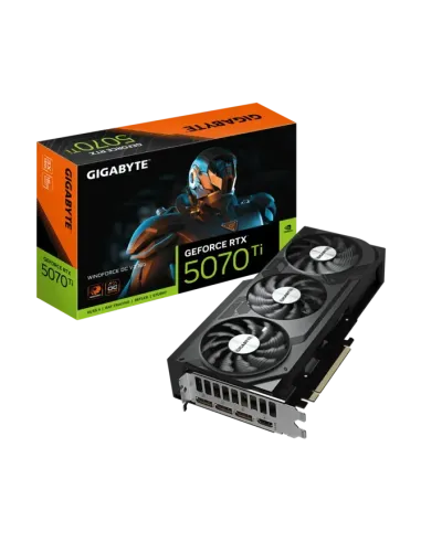 GIGABYTE GeForce RTX 5070 Ti WINDFORCE OC V2 16GB DDR7 DLSS 4.5 Reflex 2