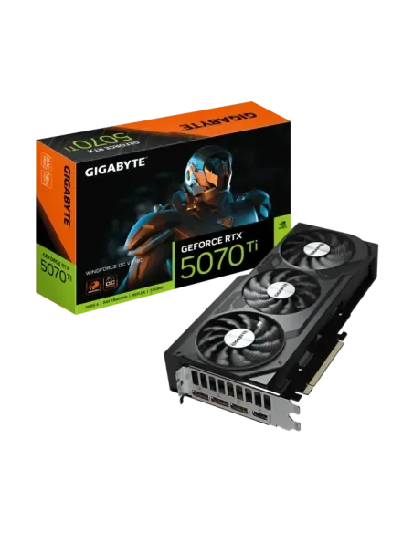 GIGABYTE GeForce RTX 5070 Ti WINDFORCE OC V2 16GB DDR7 DLSS 4.5 Reflex 2