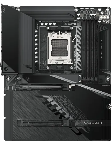 Placa base AM5 GIGABYTE B850 AORUS STEALTH: ATX, Wi?Fi 7