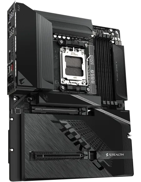 Placa base AM5 GIGABYTE B850 AORUS STEALTH: ATX, Wi?Fi 7