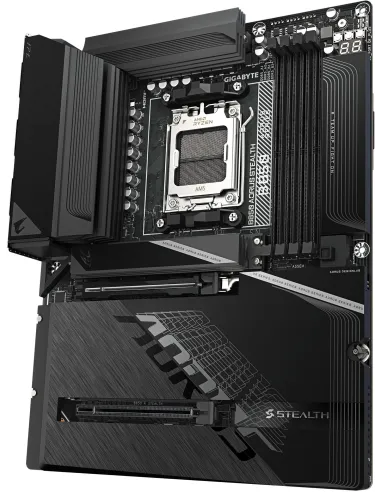 Placa base AM5 GIGABYTE B850 AORUS STEALTH: ATX, Wi?Fi 7