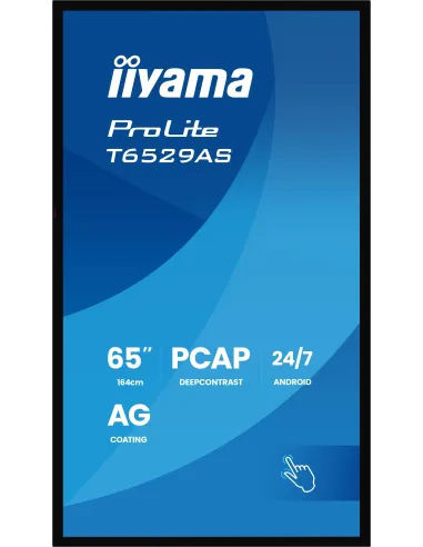 Pantalla interactiva 65 pulgadas iiyama ProLite T6529AS-B1AG