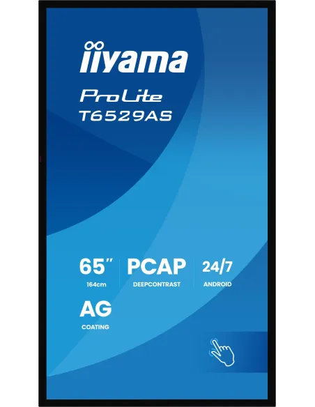 Pantalla interactiva 65 pulgadas iiyama ProLite T6529AS-B1AG