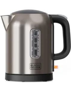 Black & Decker BXKE2207E Hervidor Eléctrico de Agua 1L 2200W Acero Inoxidable-ELEC64991