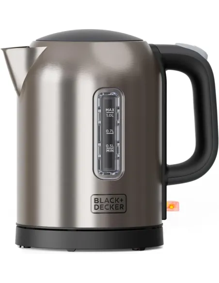 Black & Decker BXKE2207E Hervidor Eléctrico de Agua 1L 2200W Acero Inoxidable