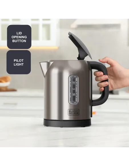 Hervidor Eléctrico de Agua Black & Decker BXKE2207E