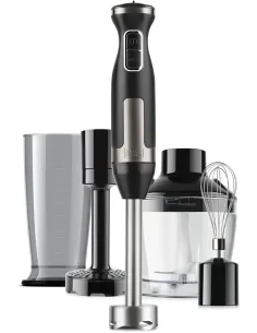 BLACK+DECKER BXHBA1500E Batidora de Mano 1500W Acero Inoxidable-ELEC51242