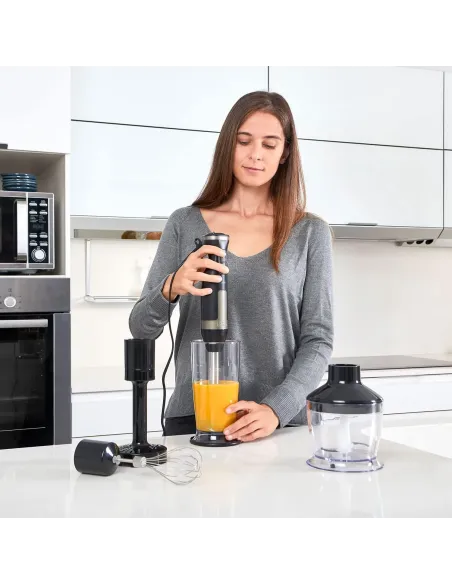 Batidora de Mano Black+Decker BXHBA1500E 1500W