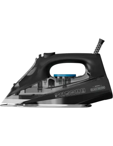 Black+Decker BXIR2805E Plancha de Vapor 2600W Sistema Antical y Autolimpieza