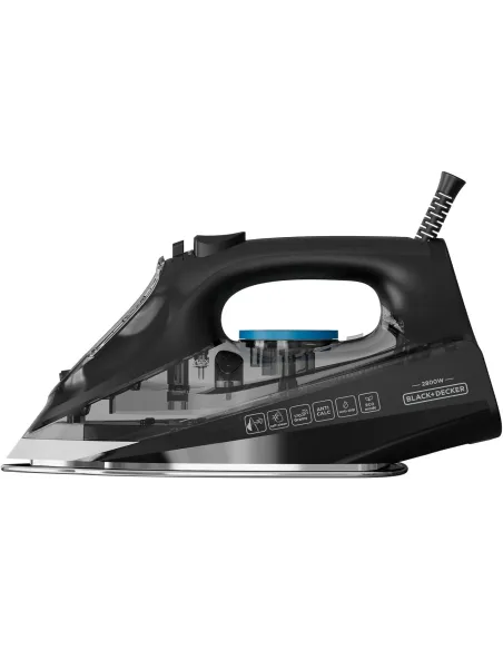Black+Decker BXIR2805E Plancha de Vapor 2600W Sistema Antical y Autolimpieza