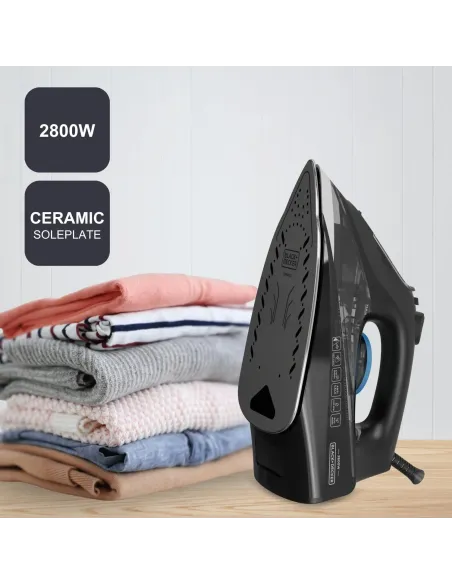 Plancha de vapor Black+Decker BXIR2805E 2800W