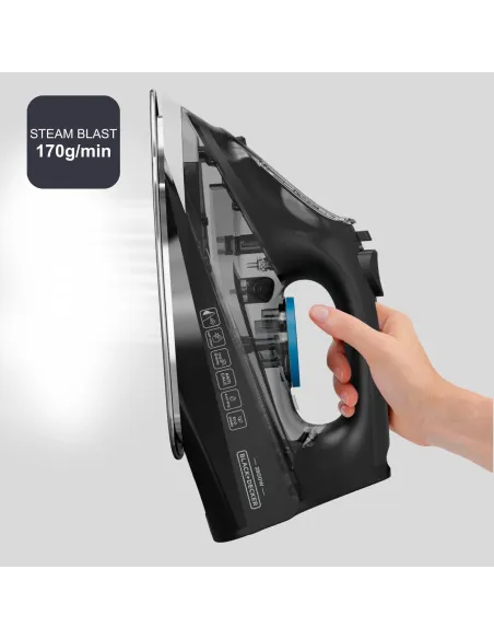 Plancha de vapor Black+Decker BXIR2805E 2800W