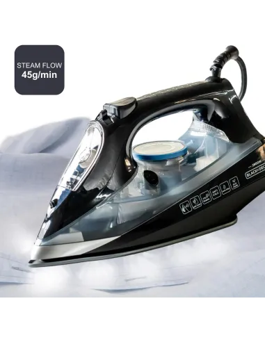 Plancha de vapor Black+Decker BXIR2805E 2800W