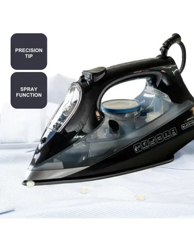 Plancha de vapor Black+Decker BXIR2805E 2800W