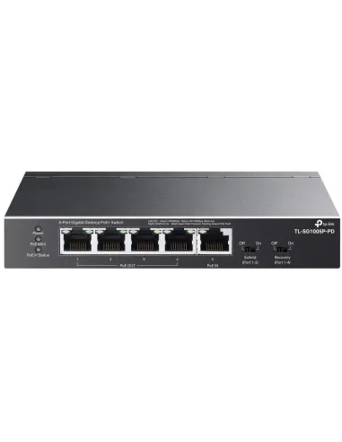 TP- Link TL-SG1005P-PD Switch de Sobremesa 5 Puertos Gigabit con 4 Puertos PoE