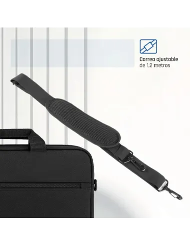 Maletín para portátil hasta  15,6" iggual IGG320228 Negro