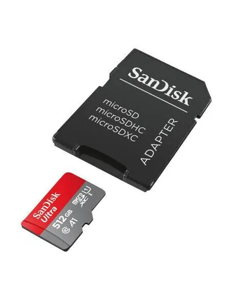 SanDisk Ultra microSDXC 512GB UHS-I A1 Clase 10 con Adaptador