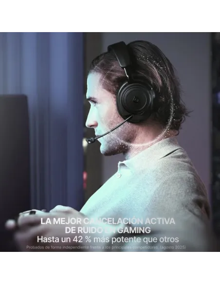 SteelSeries Arctis Nova Elite Sage & Gold: ANC y GameHub
