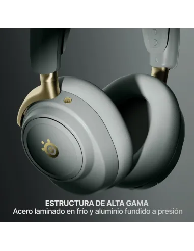 SteelSeries Arctis Nova Elite Sage & Gold: ANC y GameHub