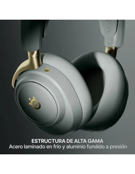 SteelSeries Arctis Nova Elite Sage & Gold: ANC y GameHub