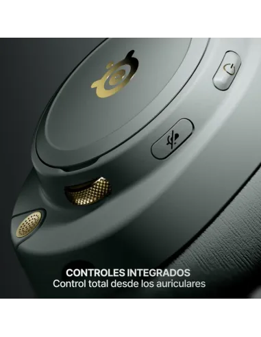 SteelSeries Arctis Nova Elite Sage & Gold: ANC y GameHub
