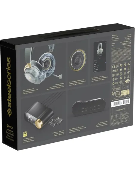 SteelSeries Arctis Nova Elite Sage & Gold: ANC y GameHub