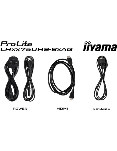 Pantalla señalización iiyama LH5575UHS-B2AG 55" 4K