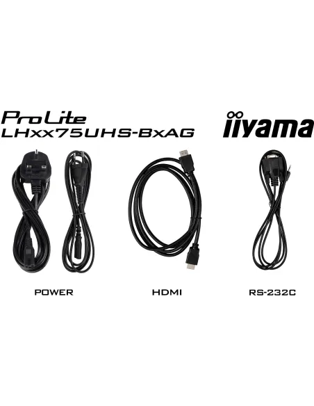 Pantalla señalización iiyama LH5575UHS-B2AG 55" 4K