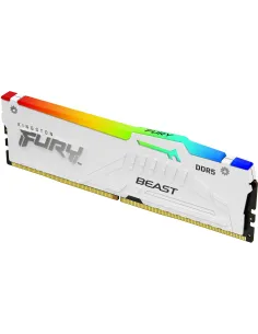 Kingston FURY Beast White DDR5 RGB KF560C36BWE2A-16 6000 MHz 16GB CL36 Blanco AMD EXPO y XMP 3.0-1386635