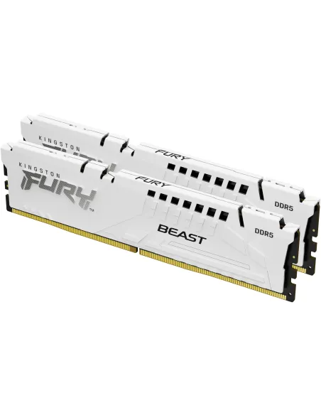 Kingston FURY Beast White DDR5 KF560C36BWE2K2-32 32GB (2x16GB) 6000 MHz CL36 AMD EXPO e Intel XMP 3.0