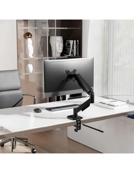 Brazo de Mesa AISENS DT32TSR-355 17"-32" VESA hasta 9 kg