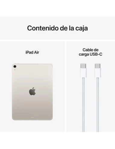 Apple iPad Air 2025 11" 128GB WiFi + Cellular Blanco Estrella