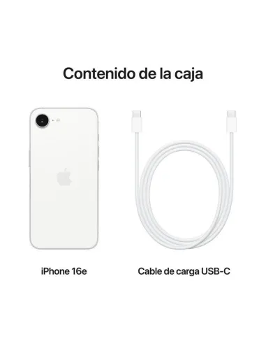 Smartphone Apple iPhone 16e 128GB Blanco