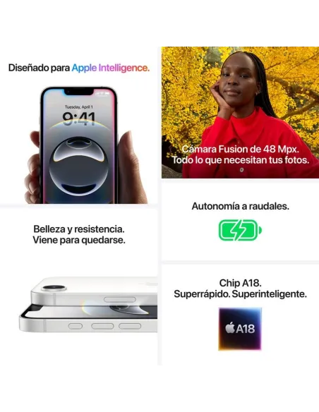 Apple iPhone 16e 512GB Negro