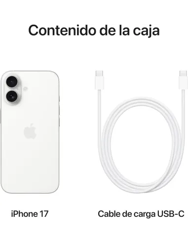 Smartphone Apple iPhone 17 512GB Blanco