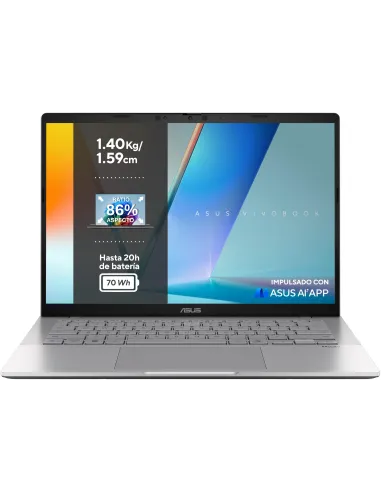 Portátil ASUS Vivobook S14 S3407CA-LY125 pantalla 14" WUXGA
