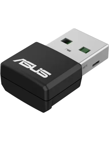 Asus USB-AX55 Nano Adaptador Inalámbrico USB AX1800 Wifi 6 Doble Banda Negro