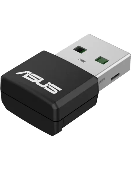 Asus USB-AX55 Nano Adaptador Inalámbrico USB AX1800 Wifi 6 Doble Banda Negro