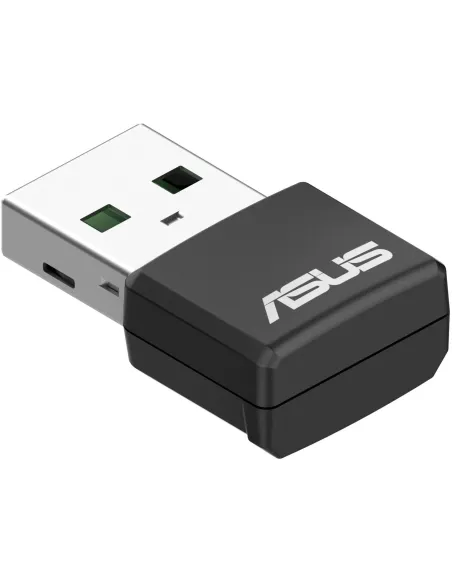 Asus USB-AX55 Nano Adaptador Inalámbrico USB AX1800 Wifi 6 Doble Banda Negro