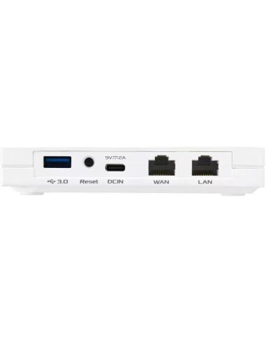 Asus RT-AX57 Go Dual Band WiFi 6 Router Portátil con Anclaje a Red Móvil 4G/5G Blanco