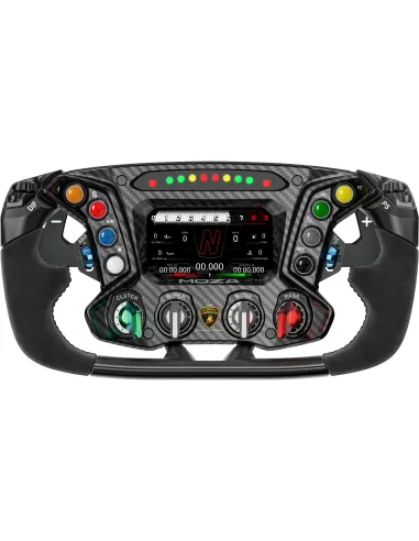 Moza Racing X Automobili Lamborghini Squadra Corse Essenza Scv12 Volante Sim Racing Steering Wheel