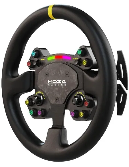 MOZA RS V2 RS025: Volante GT 13" con control total en PC