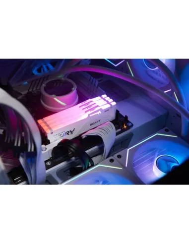 Memoria Kingston FURY Beast White DDR5 RGB KF560C36BWE2A-16