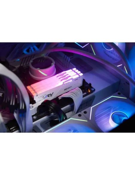 Memoria Kingston FURY Beast White DDR5 RGB KF560C36BWE2A-16