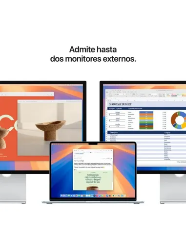 Portátil Apple MacBook Air M4 (2025) MW1G3Y/A Plata