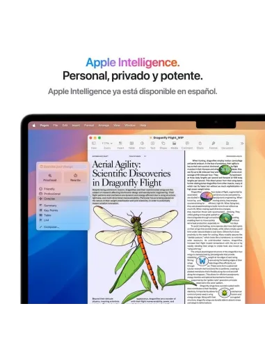 Portátil Apple MacBook Air M4 (2025) 15,3 MW1H3Y/A Plata