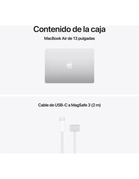 Portátil Apple MacBook Air M5 (2026) MDH84Y/A 13.6" Plata