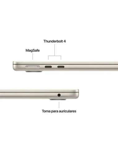 Portátil Apple MacBook Air M5 (2026) MDHC4Y/A 13.6" Blanco