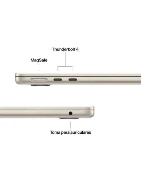Portátil Apple MacBook Air M5 (2026) MDHC4Y/A 13.6" Blanco