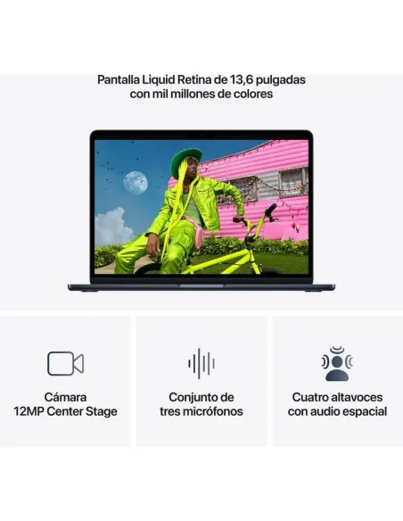 Apple MacBook Air M5 (2026) MDHC4Y/A 13.6" Medianoche